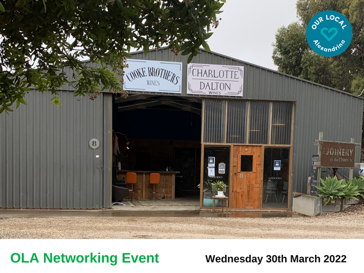 Our Local Alexandrina Networking Event @ Charlotte Dalton Wines