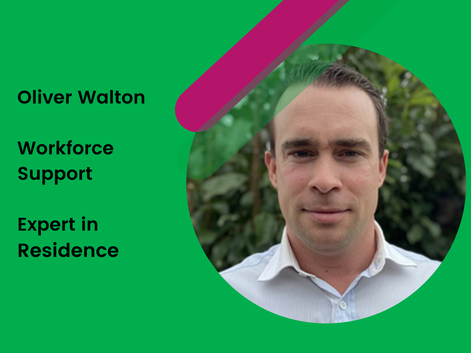 Expert in Residence - Oliver Walton