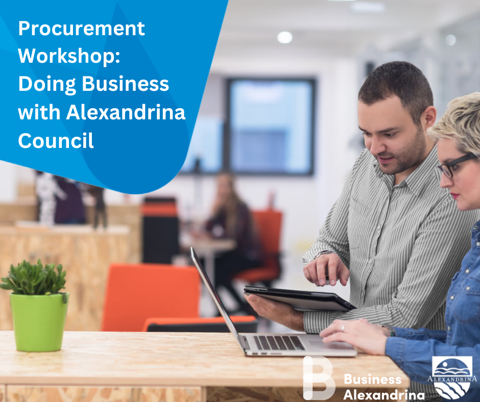 Procurement Workshop - Doing Business with Alexandrina Council (Goolwa)